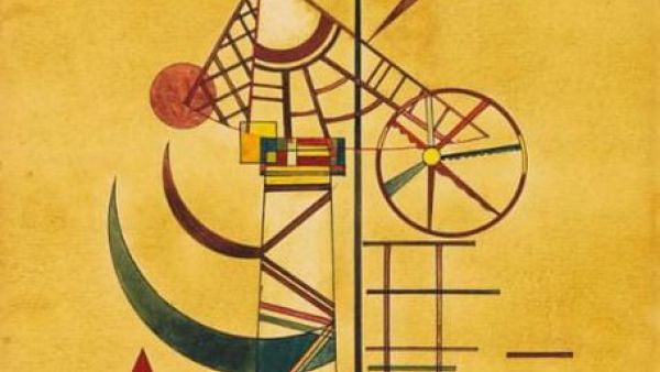  Wassily Kandinsky Gebogene Spitzen 