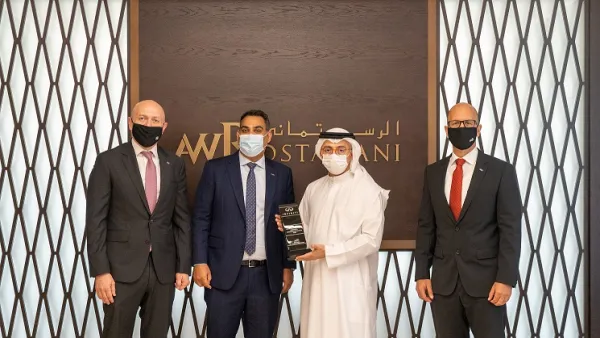 إنفينيتي من العربية للسيارات تحصل على "جائزة الأداء المتميّز" من أسواق إنفينيتي العالمية
