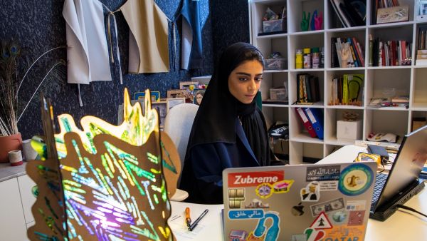 QF Student Receives The Arab Engineering Bureau Design Excellence Award