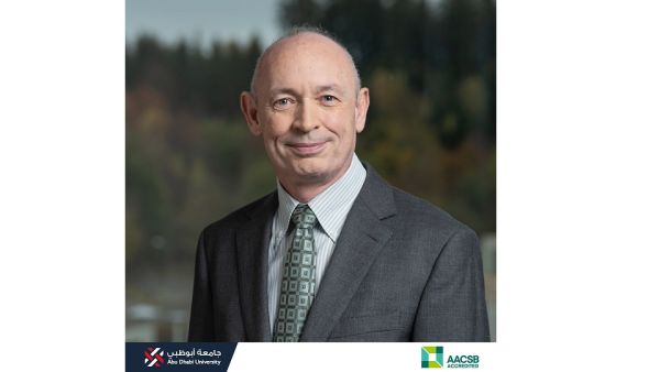 Prof. Barry O'Mahony. College Of Business At ADU Extends AACSB Accreditation For Another Five Years