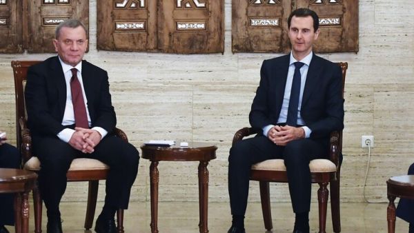 الأسد ويوري بوريسوف