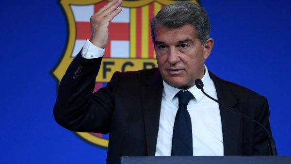 FC Barcelona President Joan Laporta (Photo: AFP)