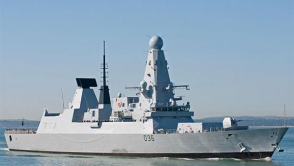 مدمرة بريطانية