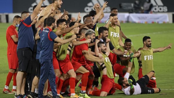 A 5-1 win over Comoros means Palestine will be in Group C alongside Saudi Arabia, Morocco and Jordan later this year (Photo: AFP)