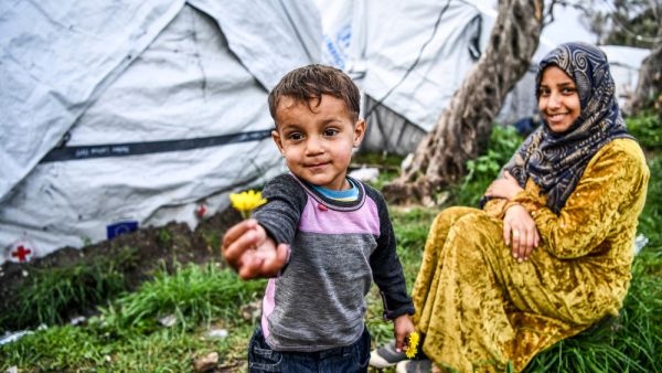 Refugee camp 