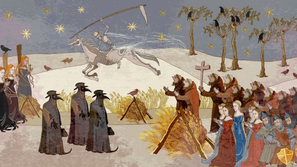 Plague epidemic 
