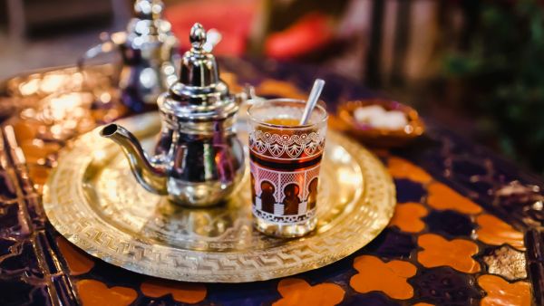 traditional Arabic tea cup