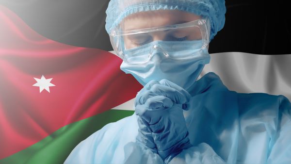 The doctor prays for her country Jordan.