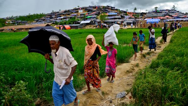 (Shutterstock/File Photo)  UNHCR delegation meets with a large group of Rohingya refugees and to listen to the various issues they raised