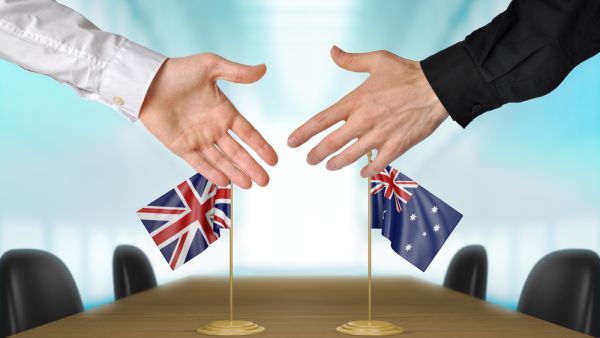 Australia is negotiating a free trade deal with UK due to be signed in November 