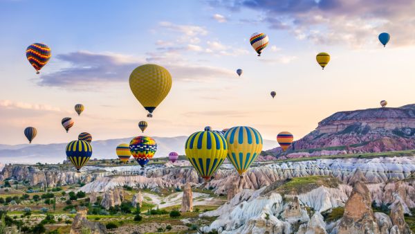 The great tourist attraction of Cappadocia
