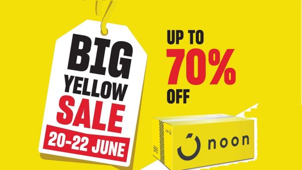 Noon.com Announces Big Yellow Sale With Up To 70 Percent Off