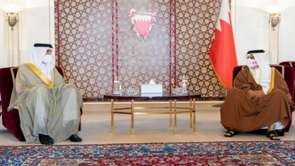 ولي العهد البحريني يستقبل رئيس البعثة الدبلوماسية لدى إسرائيل