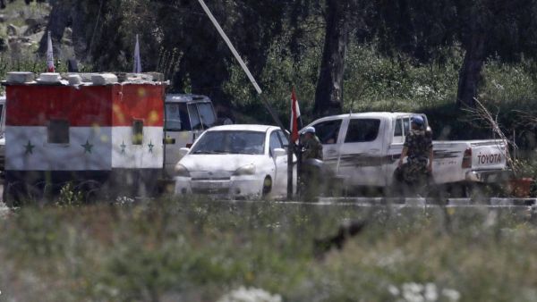 الاسرائيلية عبرت الى سورية للمغامرة