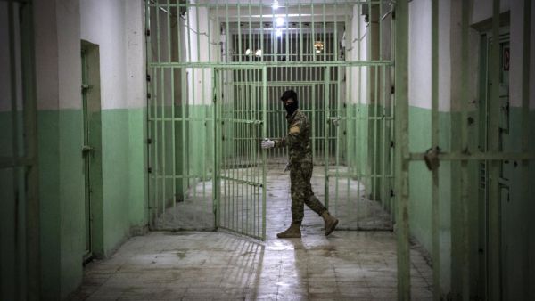 hundreds of children in northeastern Syria are being held in prisons