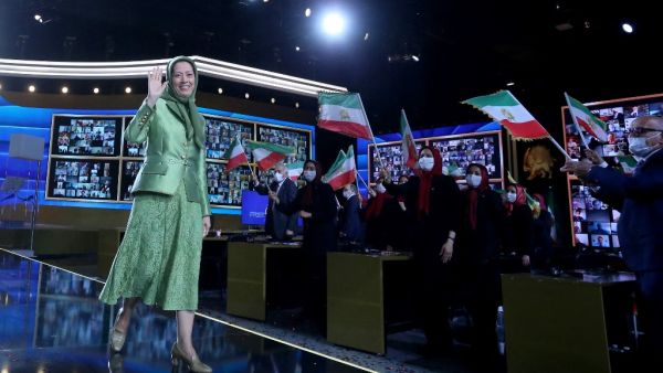 the online event is organized by Iranian opposition group the National Council of Resistance of Iran