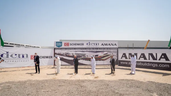 DB Schenker Breaks Ground On Its Third Facility At Dubai South Logistics District