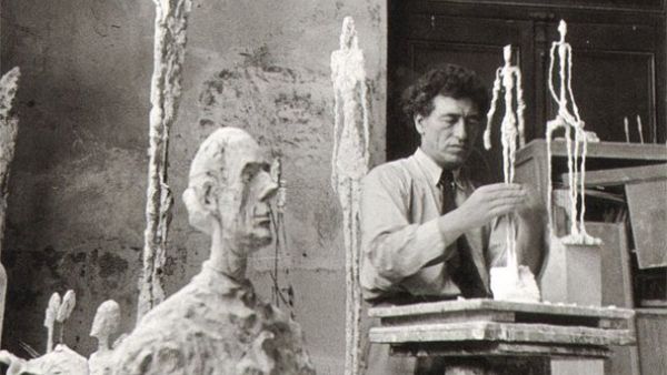  Swiss artist Alberto Giacometti
