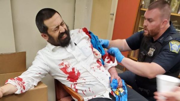 Boston Rabbi Shlomo Noginski was brutally stabbed by 24-year old Khaled Awad 