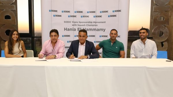 SODIC Signs Sponsorship Agreement With Squash Champion Hania El Hammamy 5th PSA Ranked World Squash Player