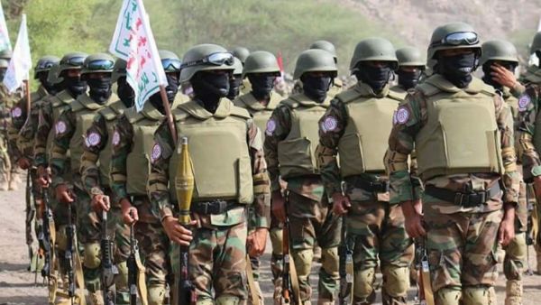 مقاتلون من جماعة أنصر الله