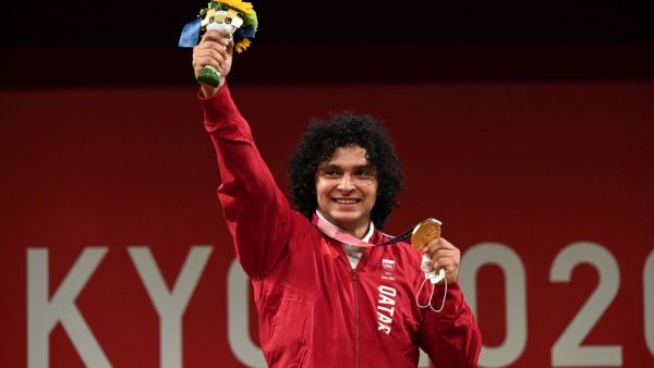 Qatar's Fares Ibrahim Elbakh (Photo: AFP)