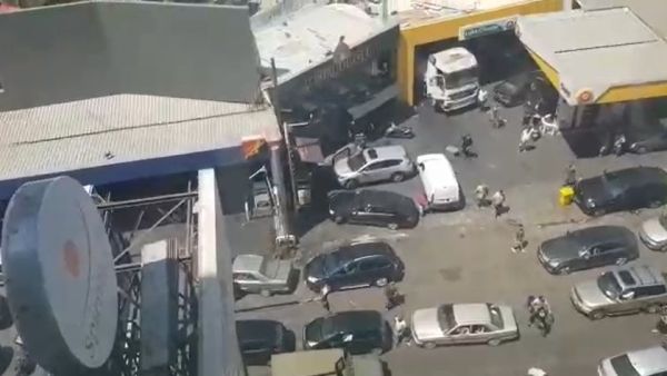  إشكال أمام محطة وقود في ​فرن الشباك