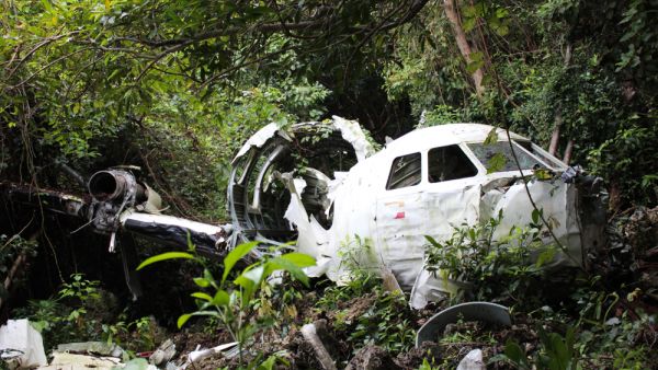 The passenger plane was carrying 28 on board