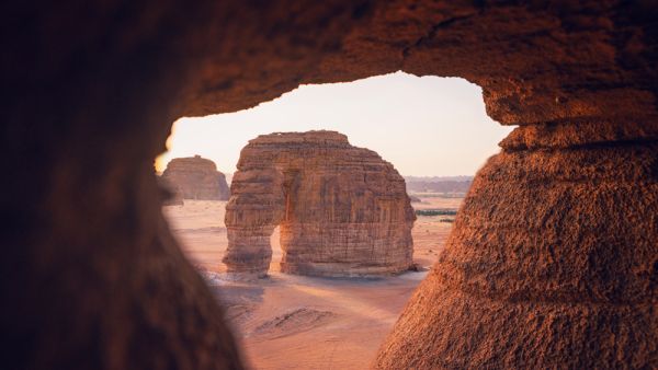 Extraordinary sandstone landscapes host extraordinary cultural and natural heritage. Surrounded with beautiful unique rock formation where you can only find in AlUla.