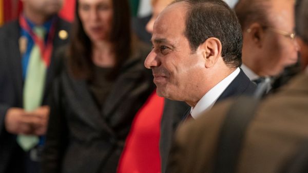 A naval base opened by Egypt near the Libyan border.