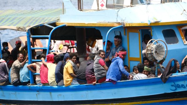 A charity ship named Ocean Viking rescued 572 migrants on July 4th.
