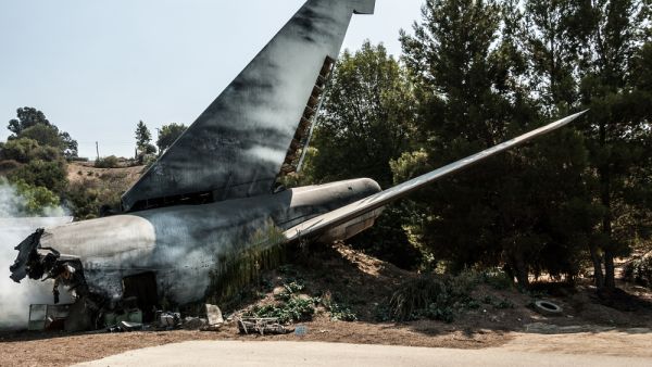 Military plane crash