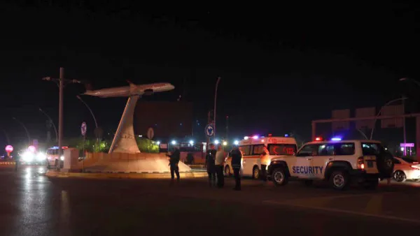 Explosive-laden drones attacked the international airport in the northern Iraqi city of Erbil