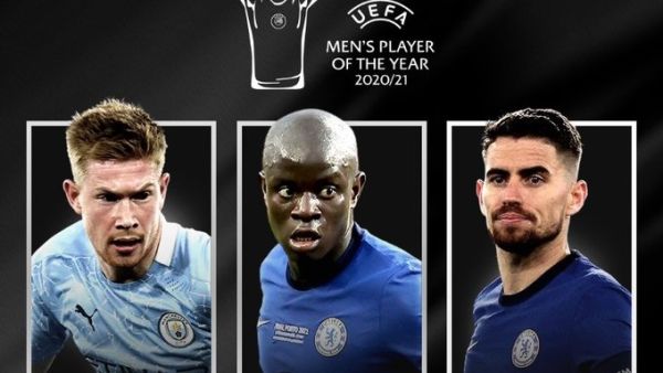 الثلاثي المرشح للجائزة (المصدر: حساب دوري الأبطال الرسمي على تويتر)
