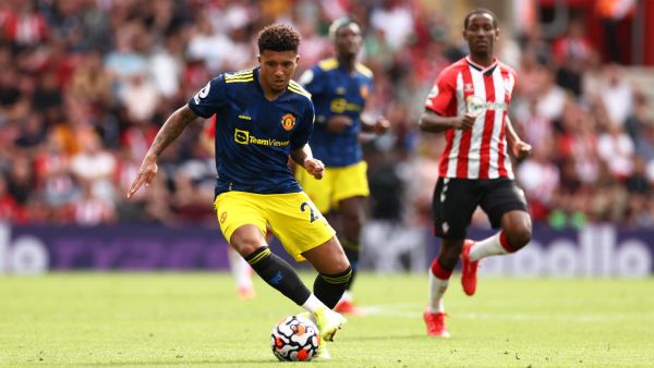 سانشو يشارك للمرة الأولى مع يونايتد (المصدر: حساب مانشستر يونايتد الرسمي على تويتر)