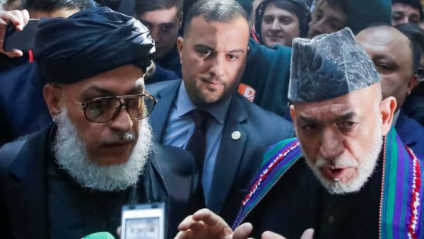 لقاء طالبان بكرزاي