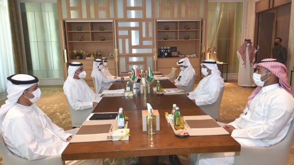 H.E. Obaid Humaid Al Tayer meets Secretary-General of Gulf Cooperation Council