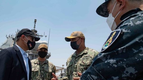 The site is the largest air and naval base in both the Middle East and the Red Sea region