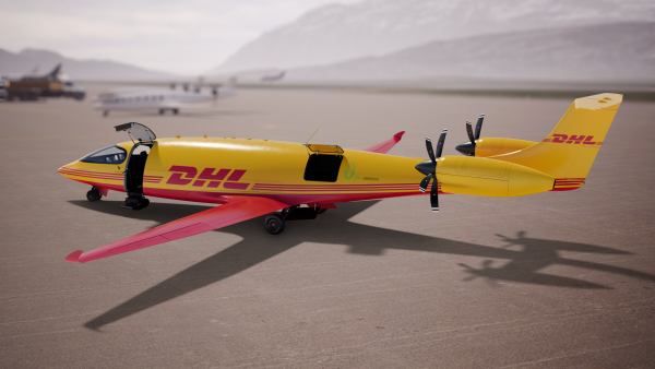 DHL Express Shapes Future For Sustainable Aviation With The Order Of First-ever All-electric Cargo Planes From Eviation