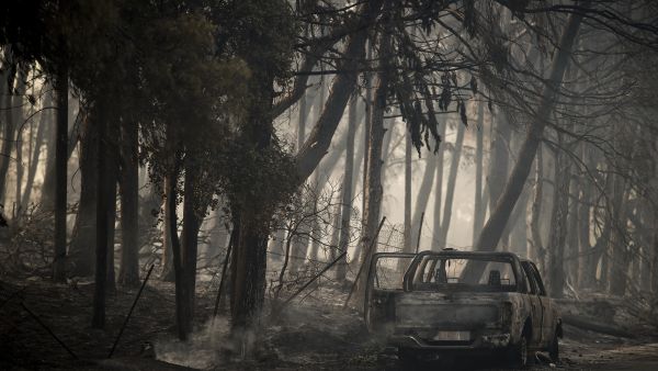 Ancient Olympia is threatened by wildfires