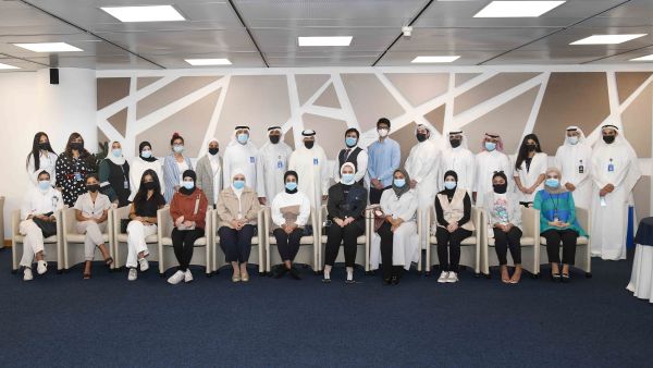 During the event Burgan Bank Starts the 2021 Summer Internship Program for Young Bankers