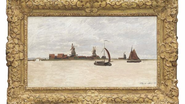  "De Voorzaan en de Westerhem" by Claude Monet