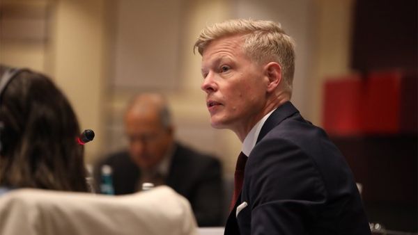 Swedish diplomat Hans Grundberg 