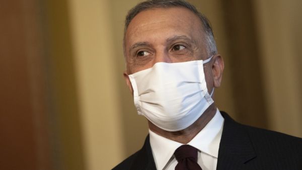 Iraqi prime minister Mustafa Al-Kadhimi