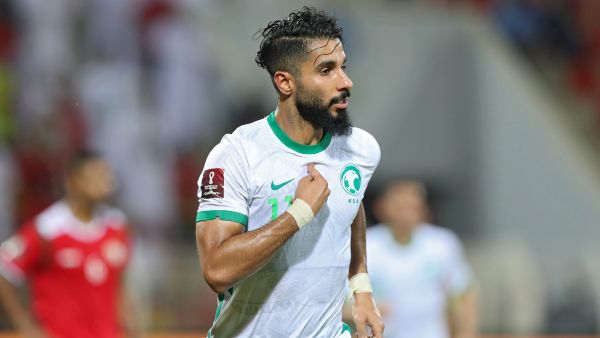 صالح الشهري يحتفل بهدفه