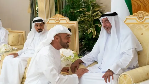 احترام ايراني لرئيس الامارات