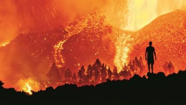 La Cumbre Vieja, just erupted in La Palma, Canary Island