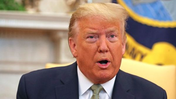  US president Donald Trump