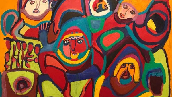 Moroccan art for Abdellah Karroum