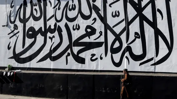 an Afghan journalist was attacked by the Taliban for interviewing a woman